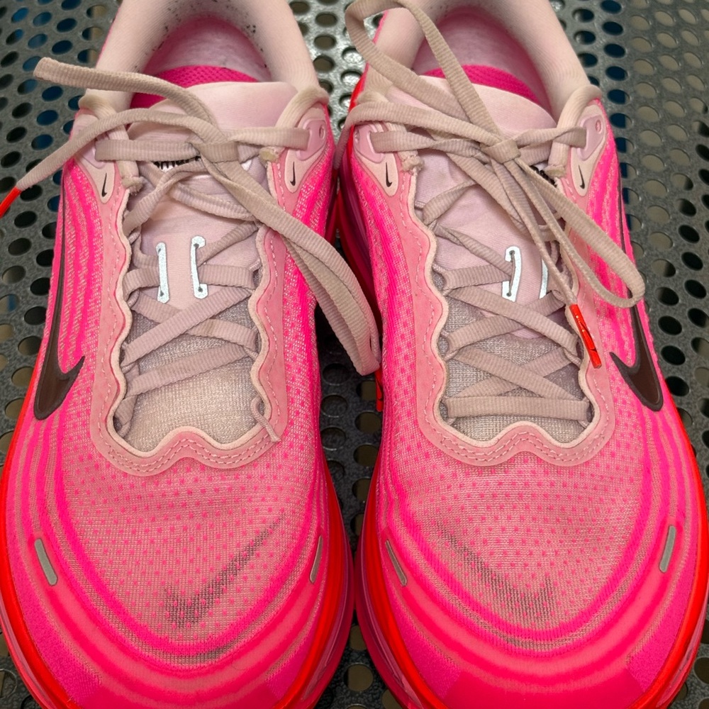 Nike Pink and White Sneakers